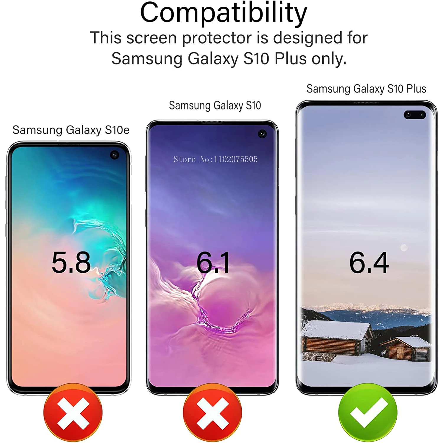 4-Pack Anti-Scratch Tempered Glass Screen Protector