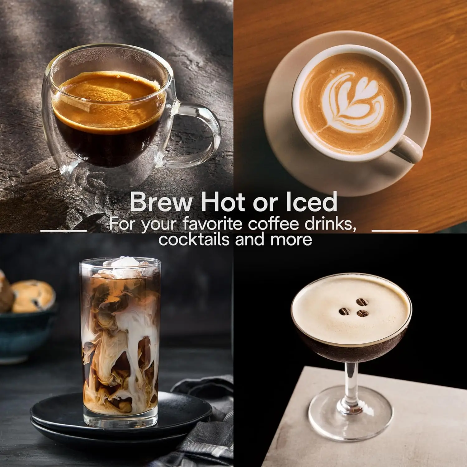 Espresso & Coffee Machine with Automatic Milk Frother for Latte, Cappuccino, Iced Coffee, Built-in Grinder, ECAM29084SB 3