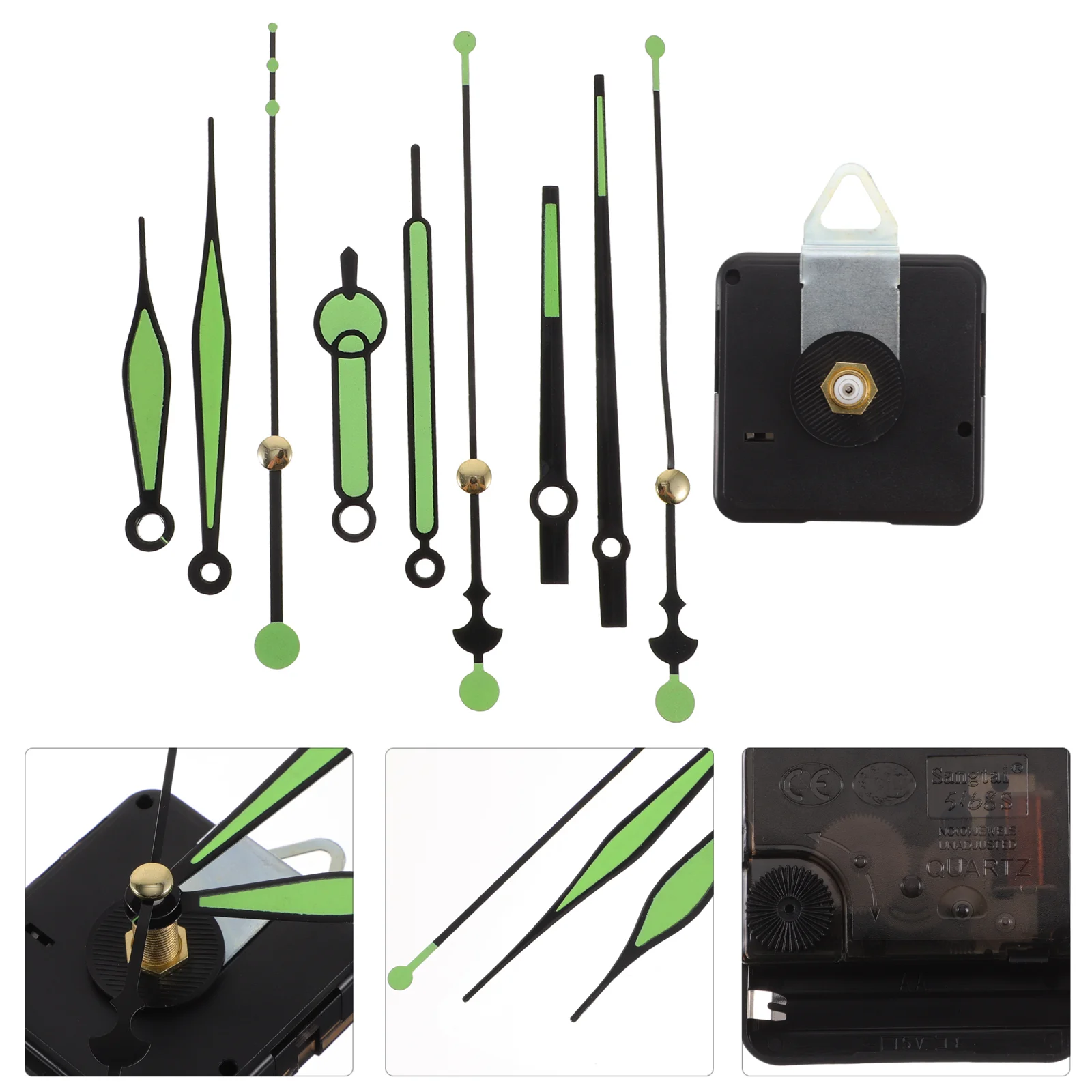 

1 Set Replacement Clock Mechanism DIY Clock Movement Clock Parts Clock Motor Clock Hands Kit