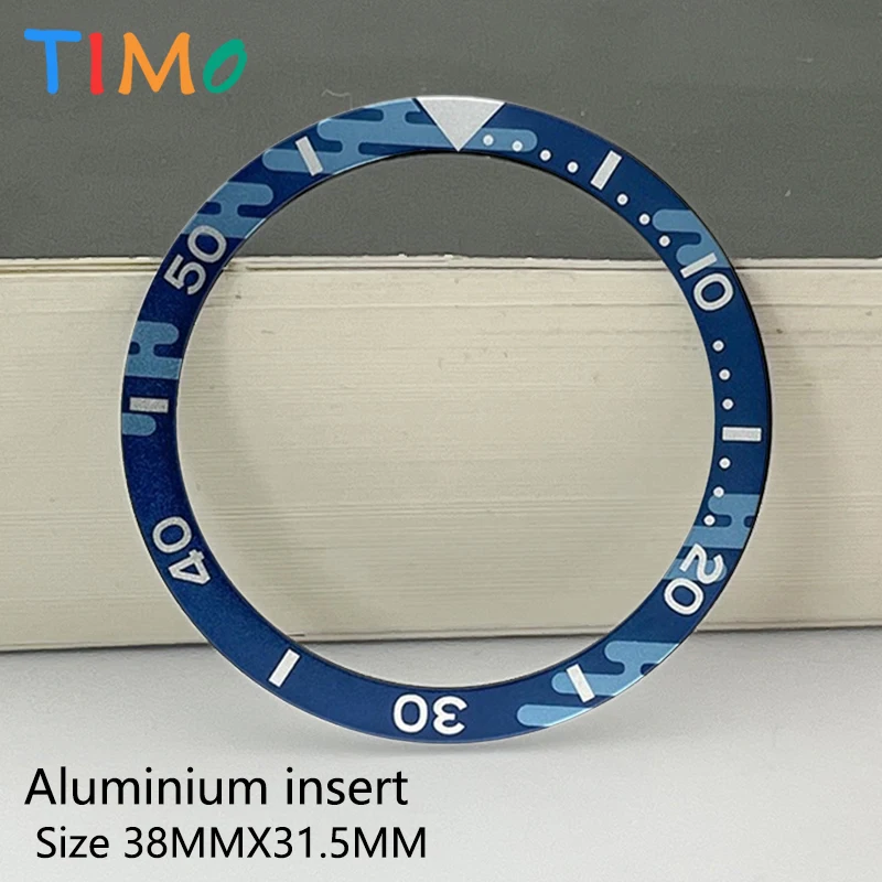 Premium 38x31.5mm Aluminum Bezel Insert