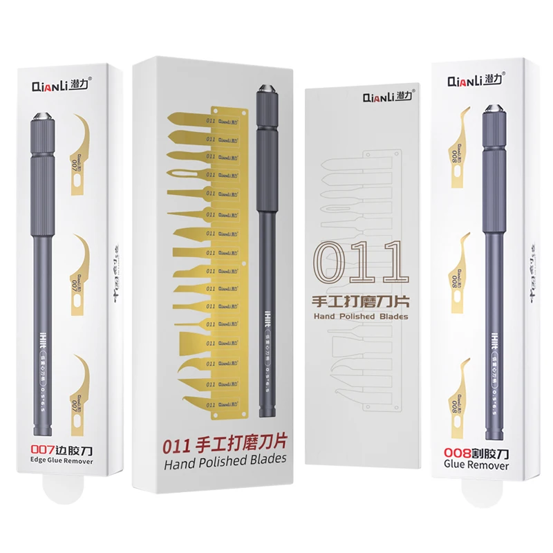 

QianLi 007 008 009 011 CPU Removal Scalpel Knife Glue Removal Scraper Sheath BGA IC Cleaning Scrapper Glue Remover Pry Knives