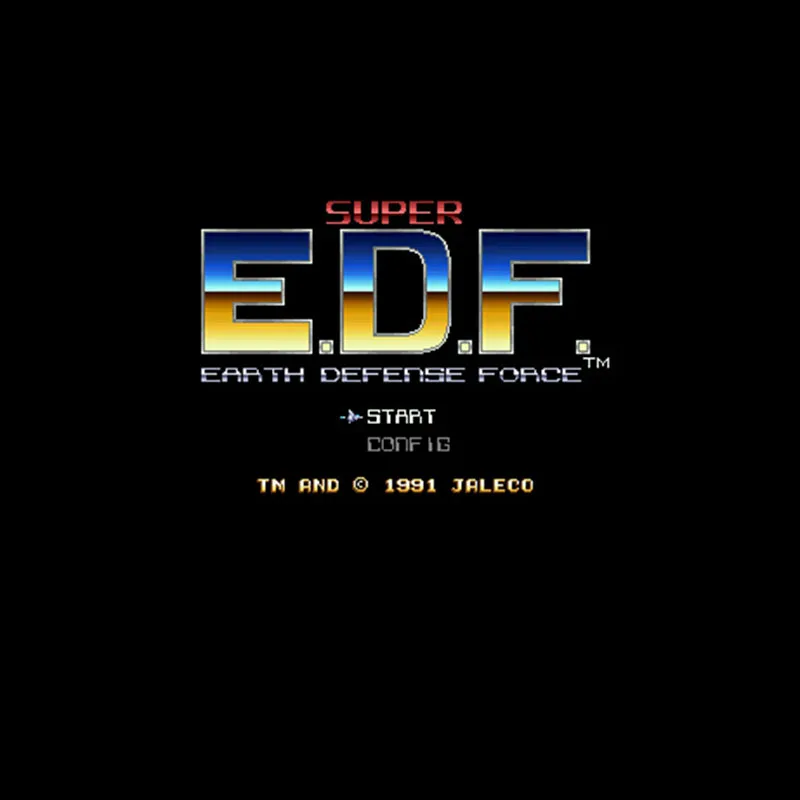 Super Earth Defense Force Ntsc 16 Bit Big Grey Game Card Per Giocatori Di Gioco Usa A 46Pin