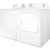 6.5 cu. ft. Front Load Electric Dryer with 11 Drying Cycles,White,Easy to use and handle 3