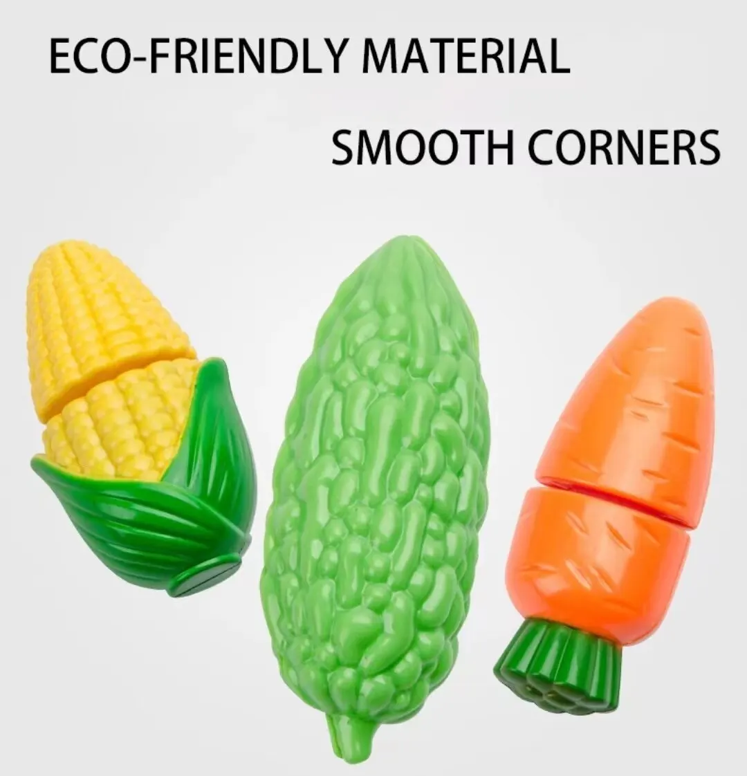 Fruit Cutting Set Children's Play House Toy Kitchen Vegetable Baby