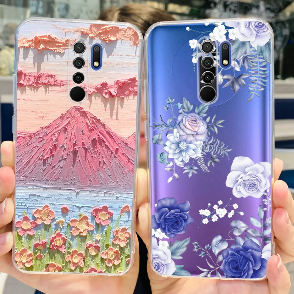 Stylish Painted Soft Silicone Phone Case - Enhanced Back Cover Bumper