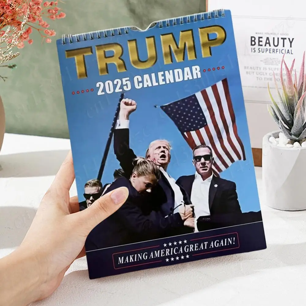 Trump Calendar Trump Shooting Monthly Calendar Shooting Makes Me Stronger Shot Planning