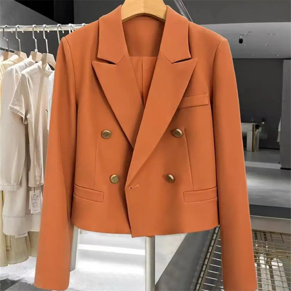 New Spring Autumn Blazer Coat Women 2023 Korean Fashion Office Lady 's Jacket Outerwears Women Clothing OL Commute Elegant Coats 2023 women s autumn elegant office lady solid stand collar cardigan coat casual slim femme party blazer work outfits clothing