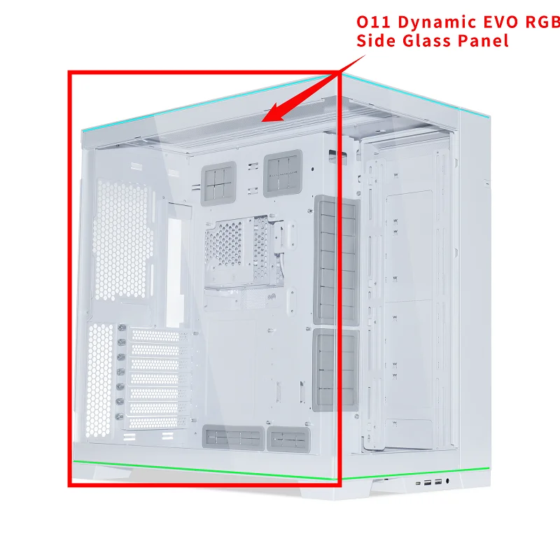 Lian-Li O11 Dynamic EVO RGB 측면 유리 패널