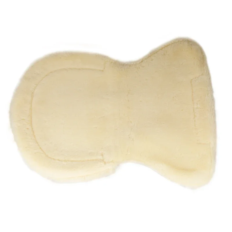 Fleece Lined Gel Pad Flexible Saddle Pad Non-slip Gel Fleece Lining Equestrian Horse Riding Shock Subscrip Horse Riding
