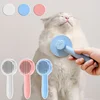 Cats Brush for Shedding Long Short Hair Self Cleaning Pet Slicker Brush Cat Grooming Massage Brushes Dog Grooming Comb 1