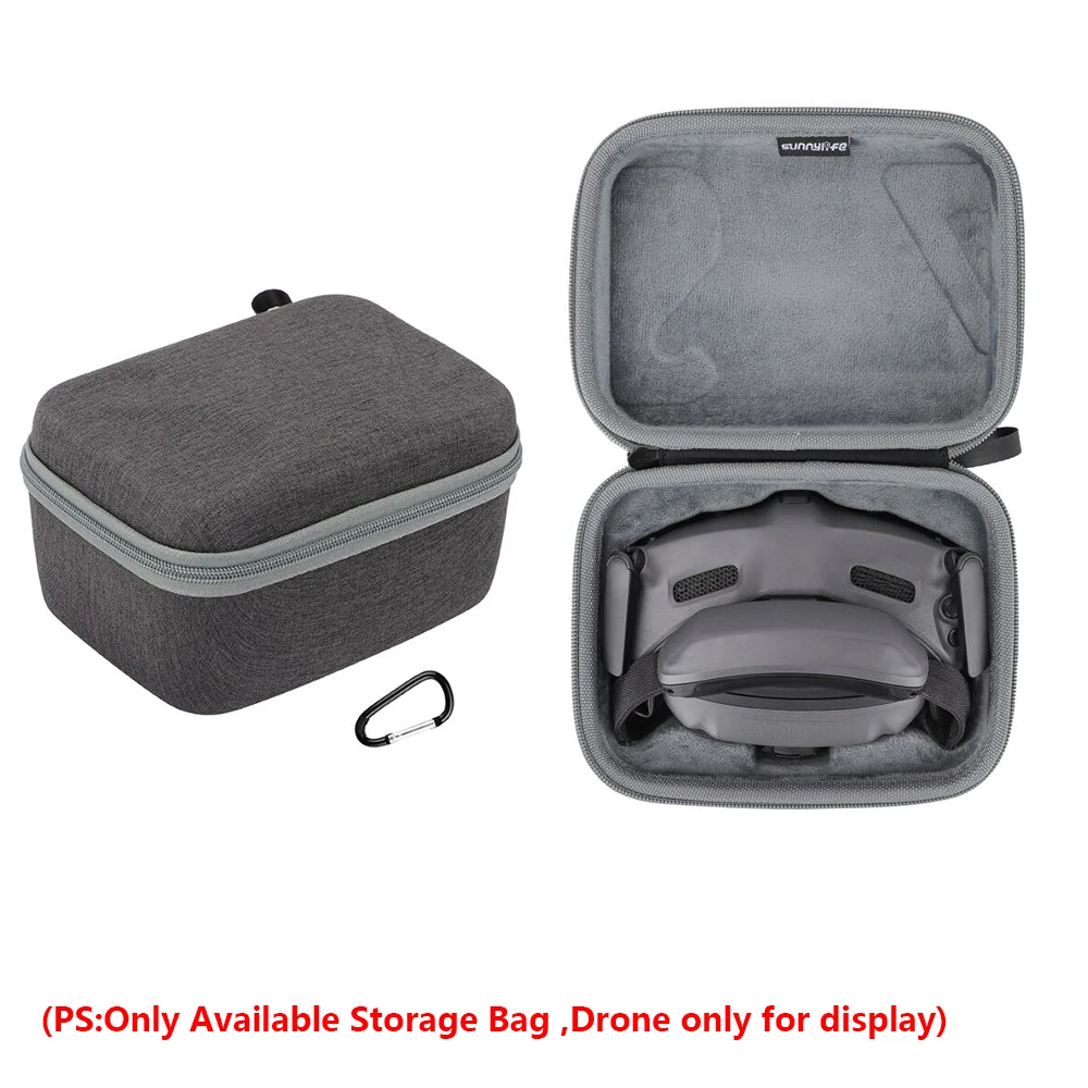 Custodia Da Viaggio Per DJI Avata 2 – Hard Case Impermeabile E Antipolvere, Con Cerniera Doppia, Tracolla Regolabile E Rivestimento Ammortizzante