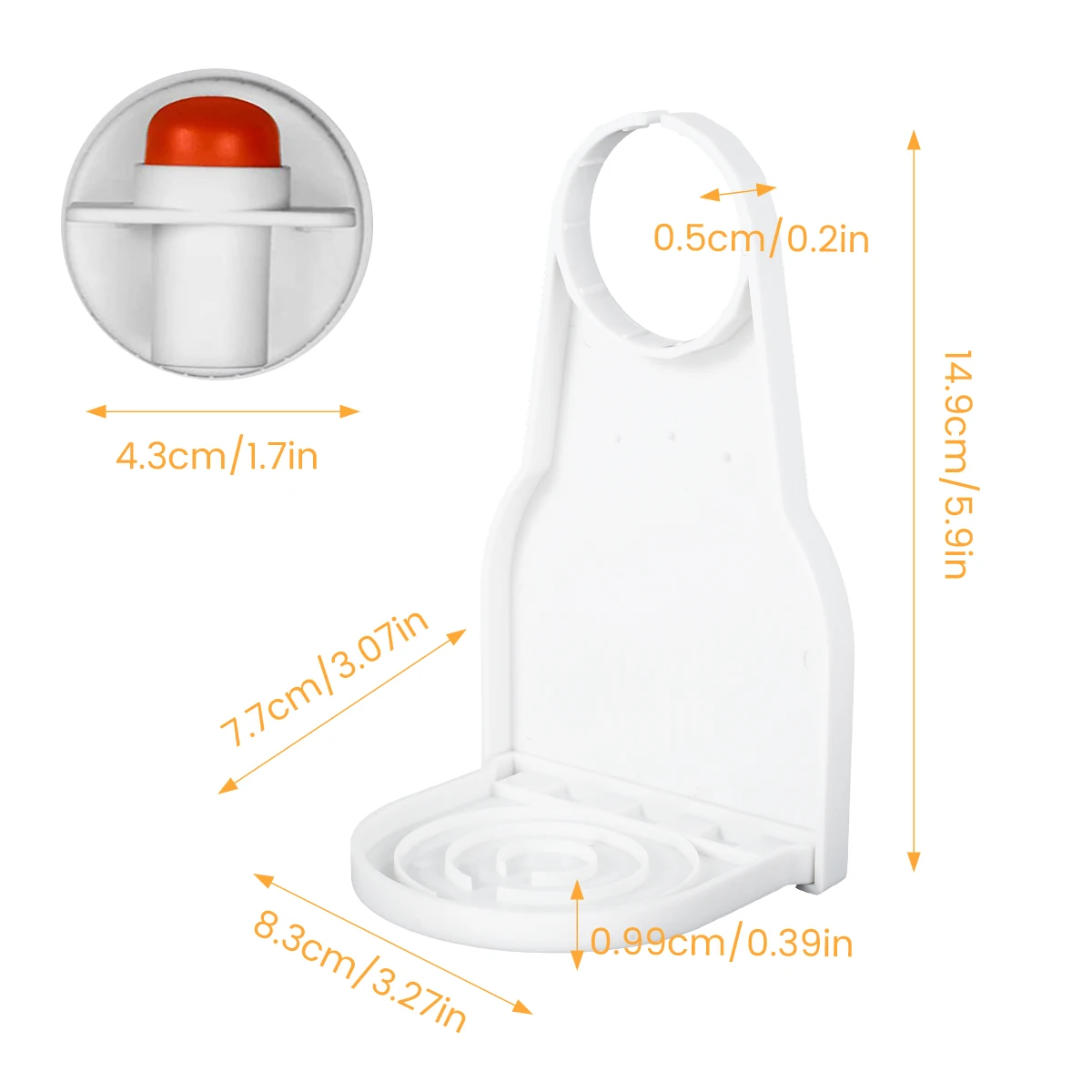 Laundry Detergent Cup Leak Proof Laundry Detergent Cup Holder Soap Dispenser Fabric Softener Rack Soap Dish Anti-Slip Tray soap dispenser dispenser bottle holder powder detergent dispenser