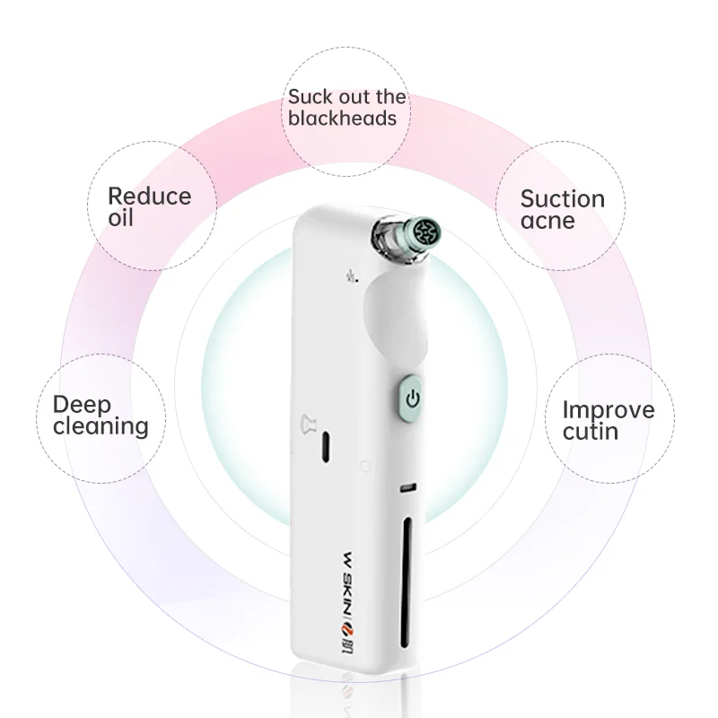 Best Sale Electric Vacuum Pimple Acne Skin Pore Facial Spa Clean Blackhead Remove Suction Extractor Beauty Machine for