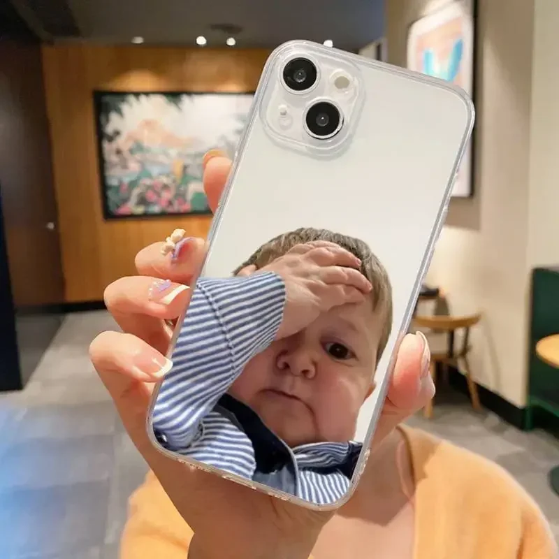 Comical Hasbulla Transparent Phone Case - Soft Protective Cover