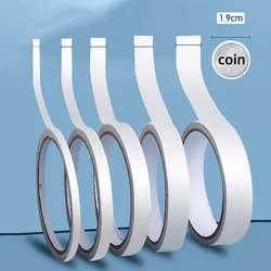 Ultra - Thin High - Adhesive White Double - Sided Tape - 8M Super Strong Cotton Paper Tape - 8M