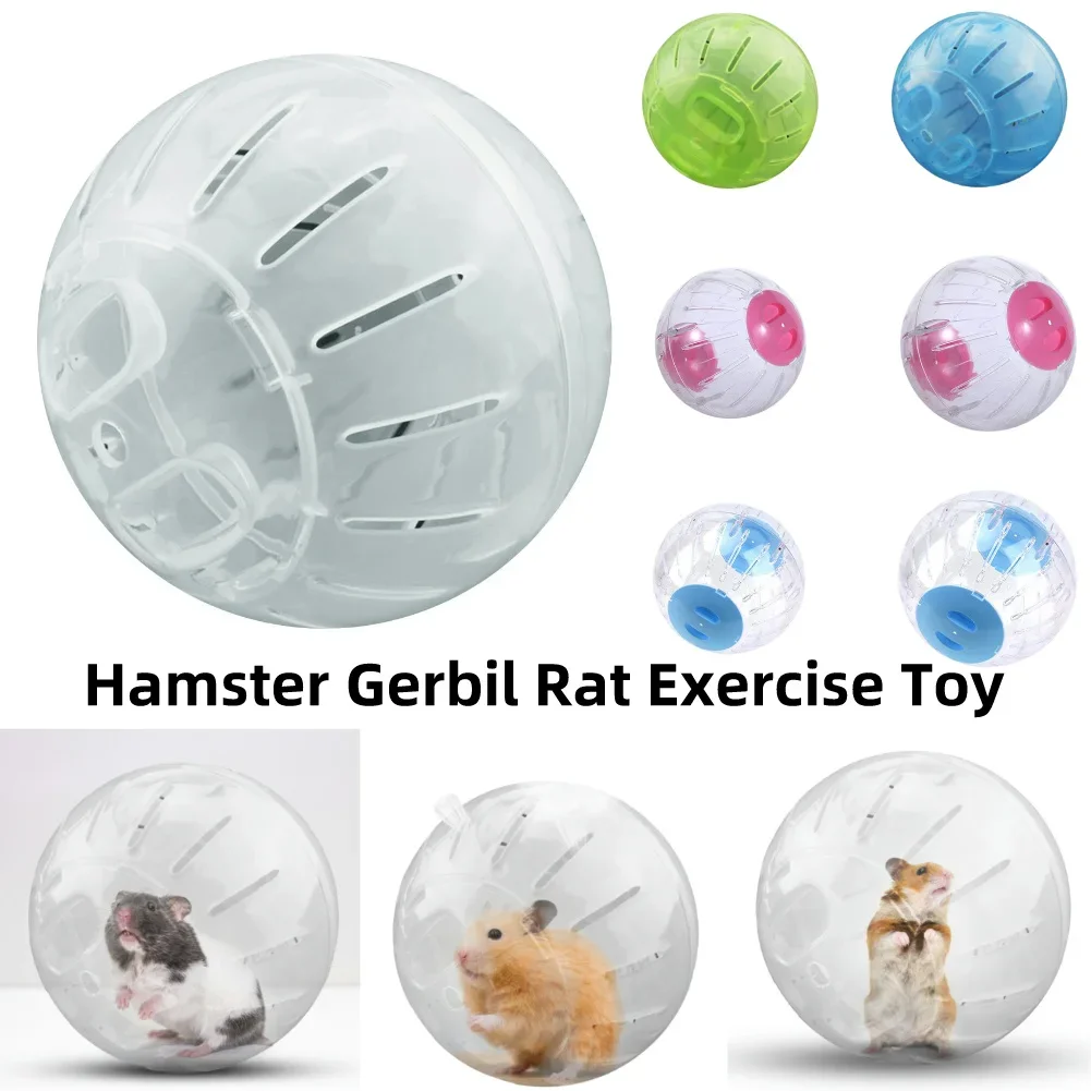 10/12 centimetri Criceto Palla Sportiva Palla di Sport All'aria Aperta Grounder Rat Piccolo Animale Domestico Roditore Mouse Palla Palline Ratto Criceto Gerbil Ratto Giocattolo di Esercizio - immagine 4