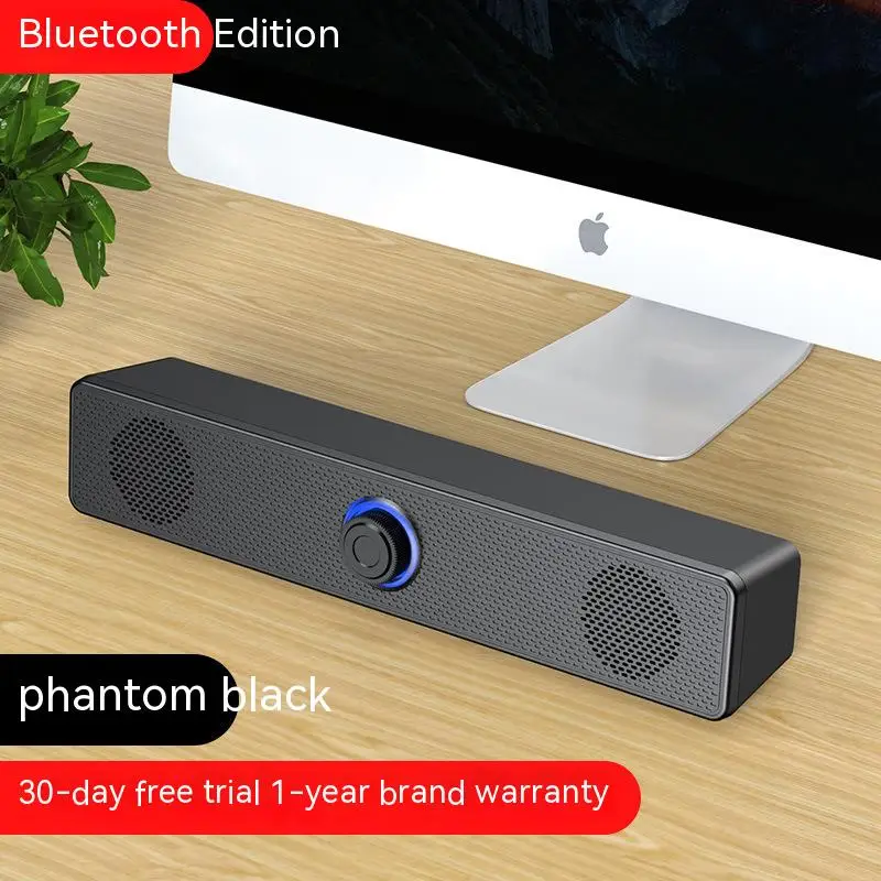 

Soundbarr Wired and Wireless Bluetooth Speaker USB Powered TV Pc Laptop Gaming Home Heavy bass Theater Surround Audio