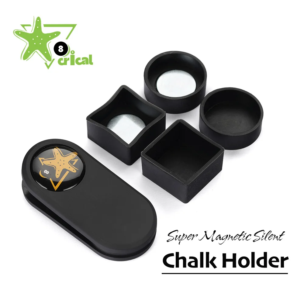 

CRICAL Magnetic Billiard Chalk Holder Billiard Chalk Case Belt Clip Support For Billiard Chalk Pool Snooker Billiard Accessories