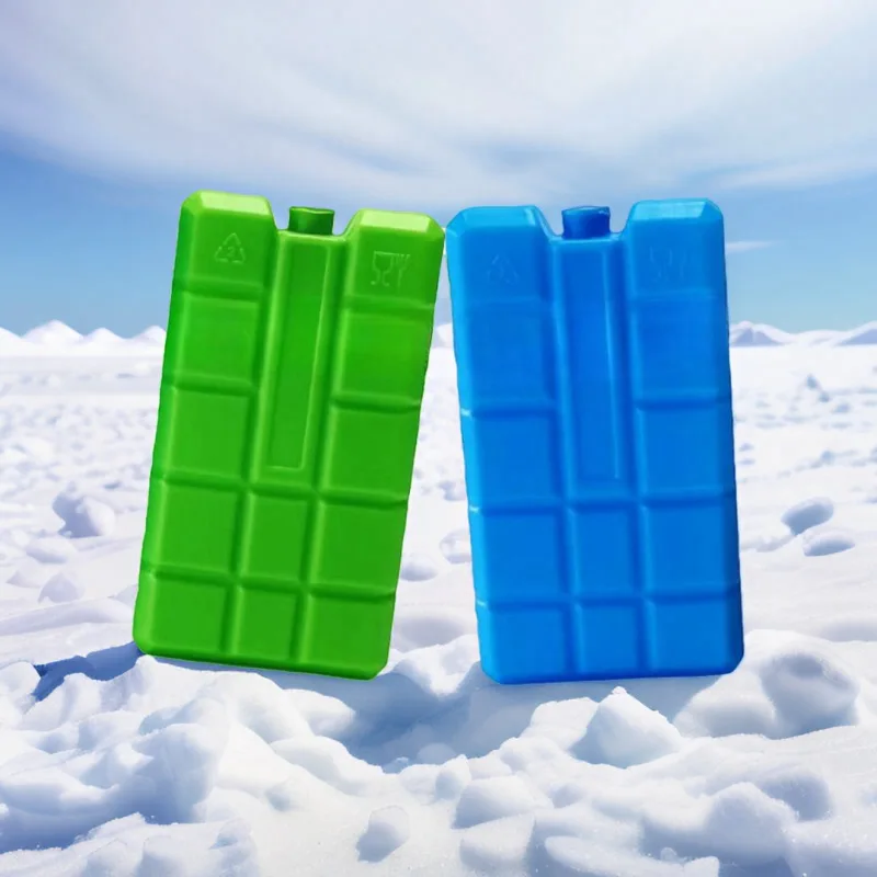 4PCS Ice Crystal Box, Air Conditioning Fan, Ice Plate, Repeated Use for Refrigeration, Camping Ice Bag, Ice Pack, Refrigerator