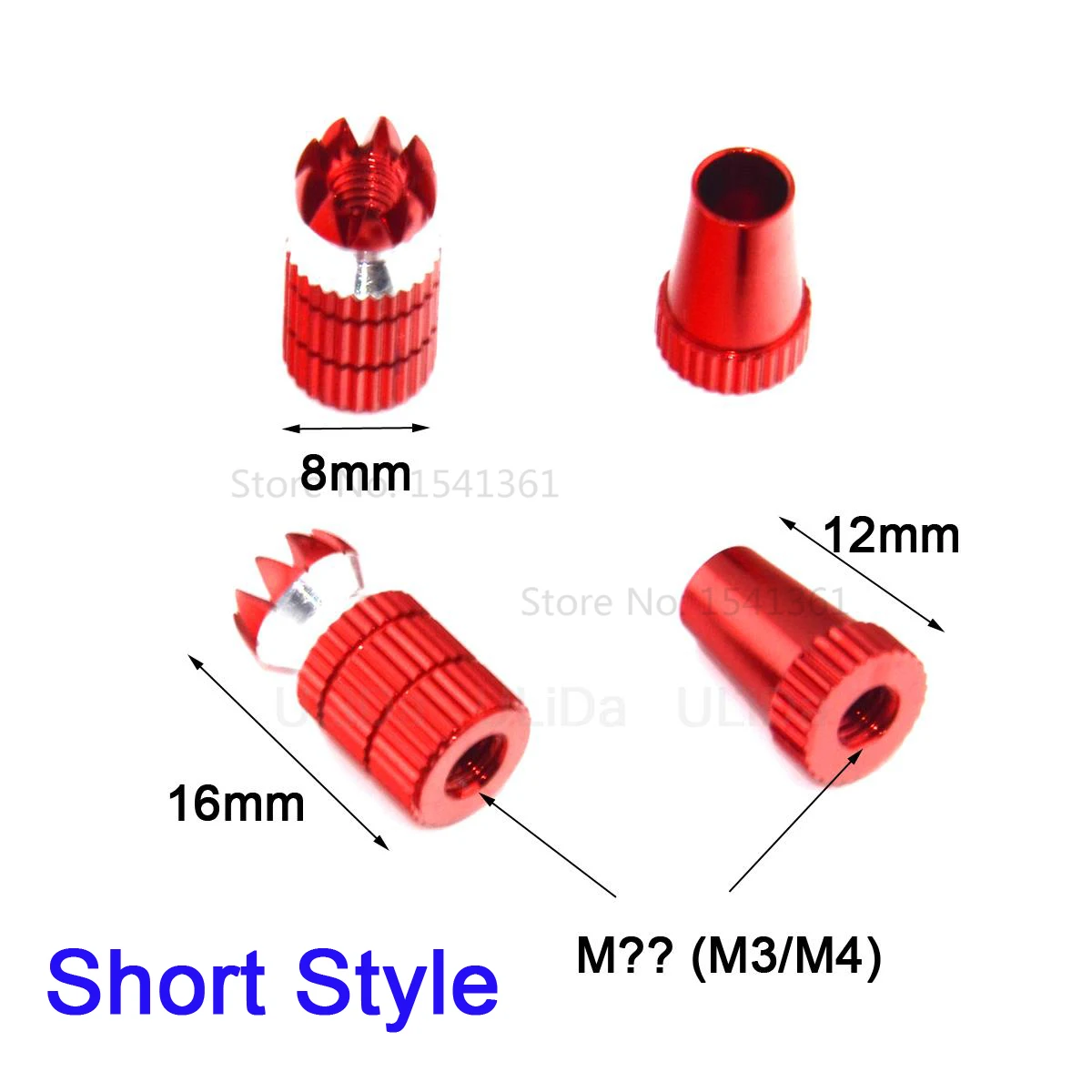 M3 M4 3D Transmitter Stick Ends Heads Rocker Thumb for Futaba JR Frsky Wfly RadioLink Transmitter Jumper T16 RadioMaster thumbnail 2