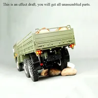 CROSSRC 1/12 RC Car MC6A Off Road Military Truck 3 Axles KIT Model Motor W/O ESC Toy TH10480 2