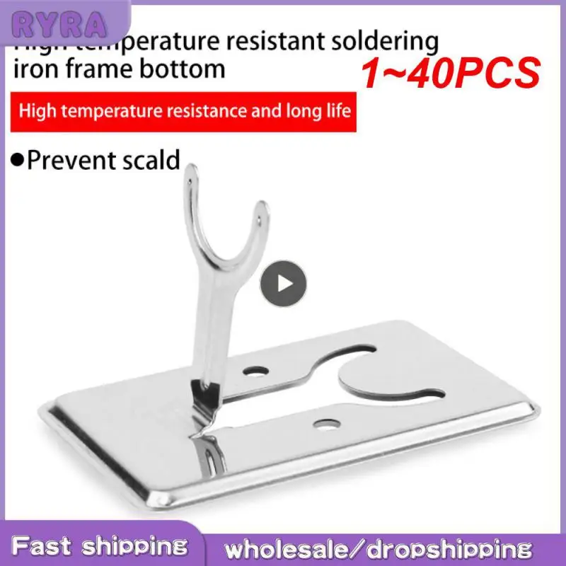 

1~40PCS 220V/110V EU/US Adjustable Temperature Electric Soldering Iron Solder Tin Welding Solder Heating Nib Repair Tool