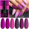 LILYCUTE 7ML Nail Gel Polish Dark Purple Gel Polish Vernis Semi Permanent Nail Art Manicure Soak Off LED UV Gel Nail Varnishes 4