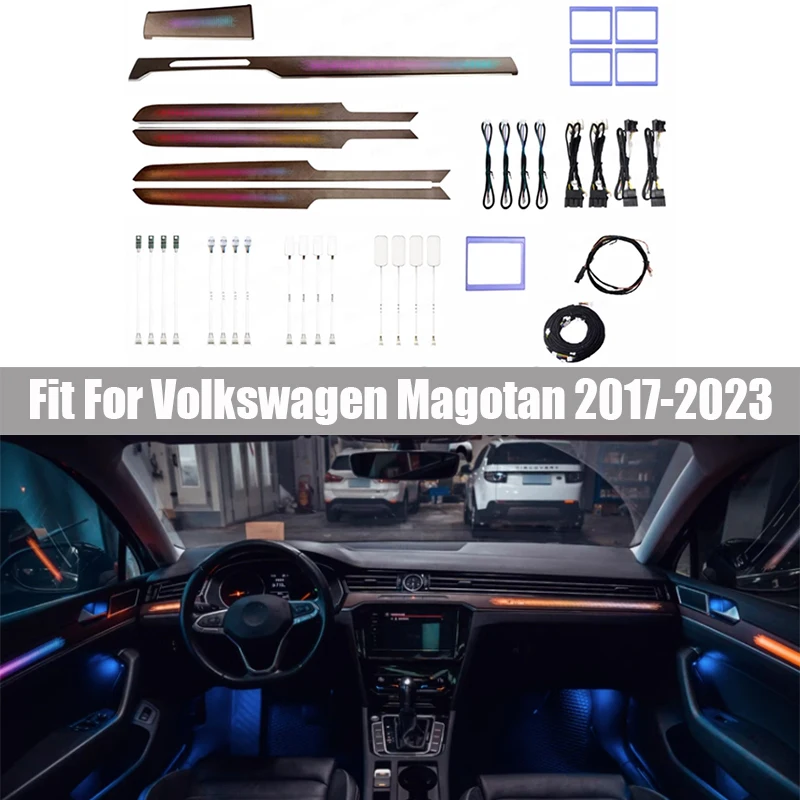 

Подходит для Volkswagen Magotan 2017-2023, декоративная панель с динамическим небом и звездами, деталь для модификации интерьера