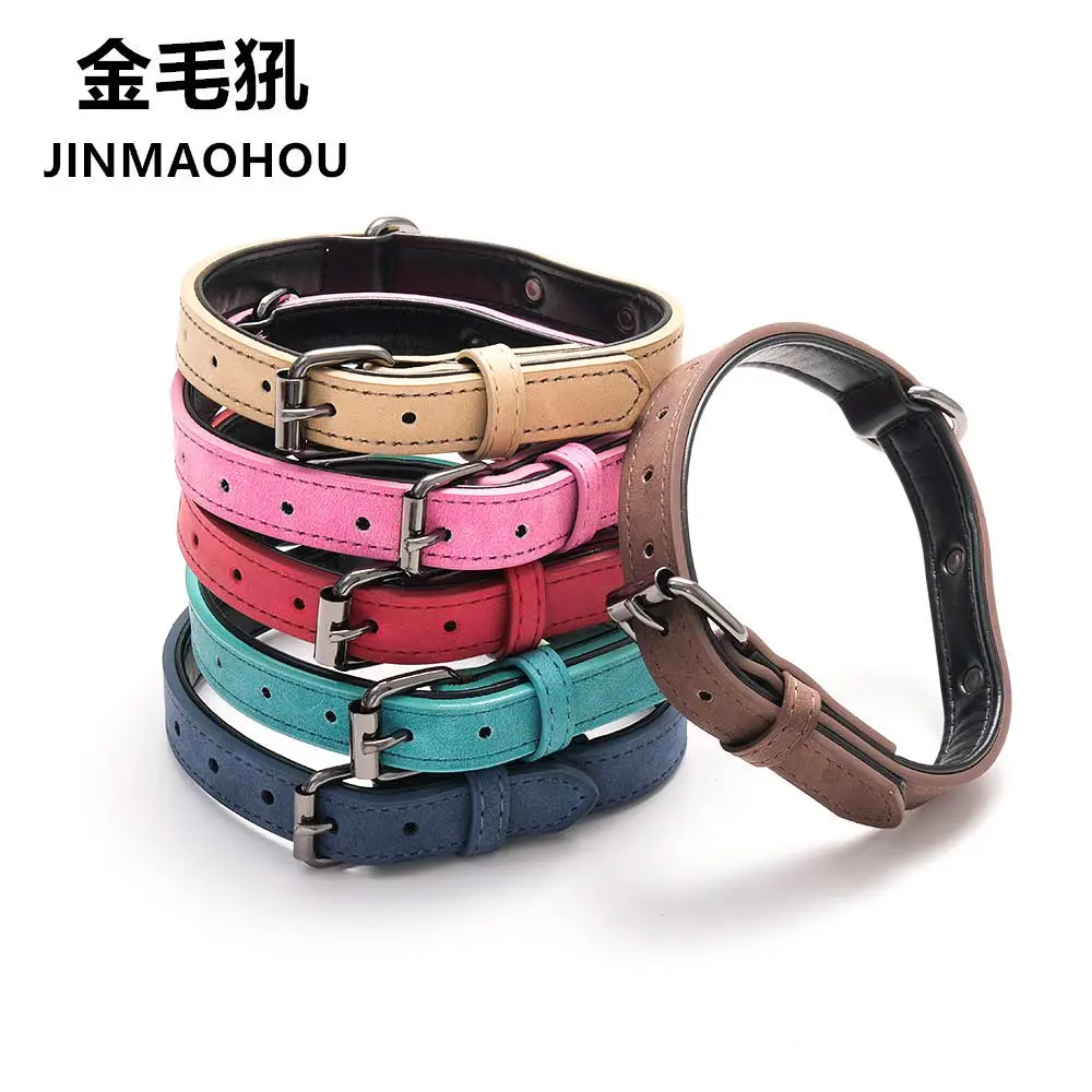 

Кожаный ошейник для домашних животных