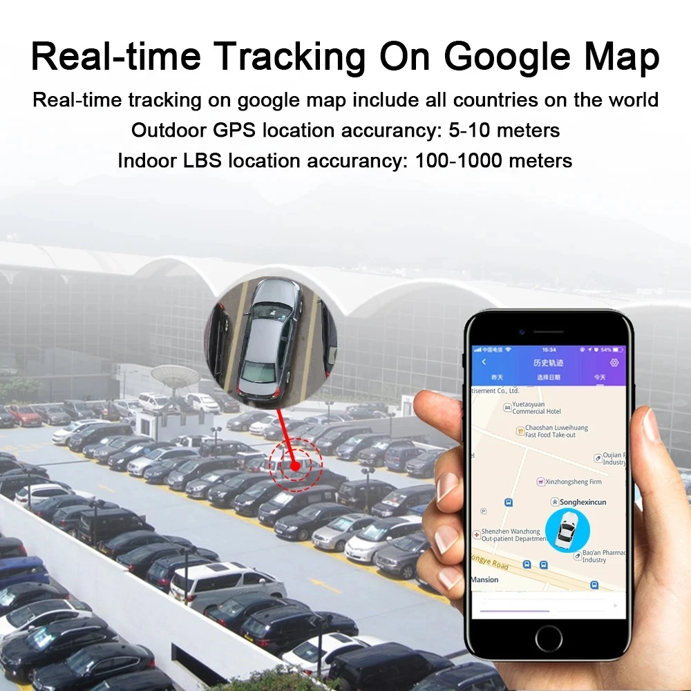 TKSTAR MINI TK905 GPS Tracker Support 2G Network Car Luggage Wallet Portable GPRS Locator Waterproof Magnet Free Web APP