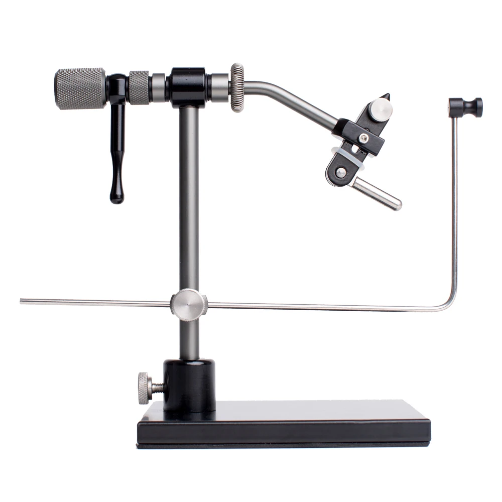 

Rotary Fly Tying Vise Artificial Flies Making Tool Adjustable Fly Fishing Equipment with Heavy Duty Base Traveler Tackle Kit