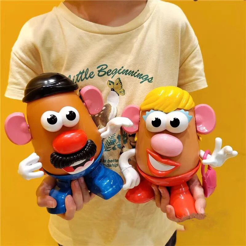[Disponibile] Toy Story: Mr. Potato, Mr. Egghead, Mr. And Mrs. Assemblare Bambole, Bambole, Modelli Fatti A Mano, Bambole Regalo A Sorpresa