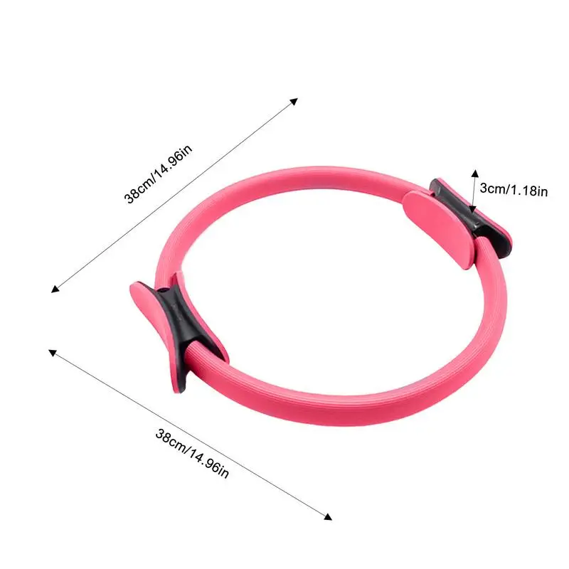 15-Inch Pilates Ring Yoga And Pilates Ring Equipment Adductor Exerciser Accessories For Inner Thigh pilates ring