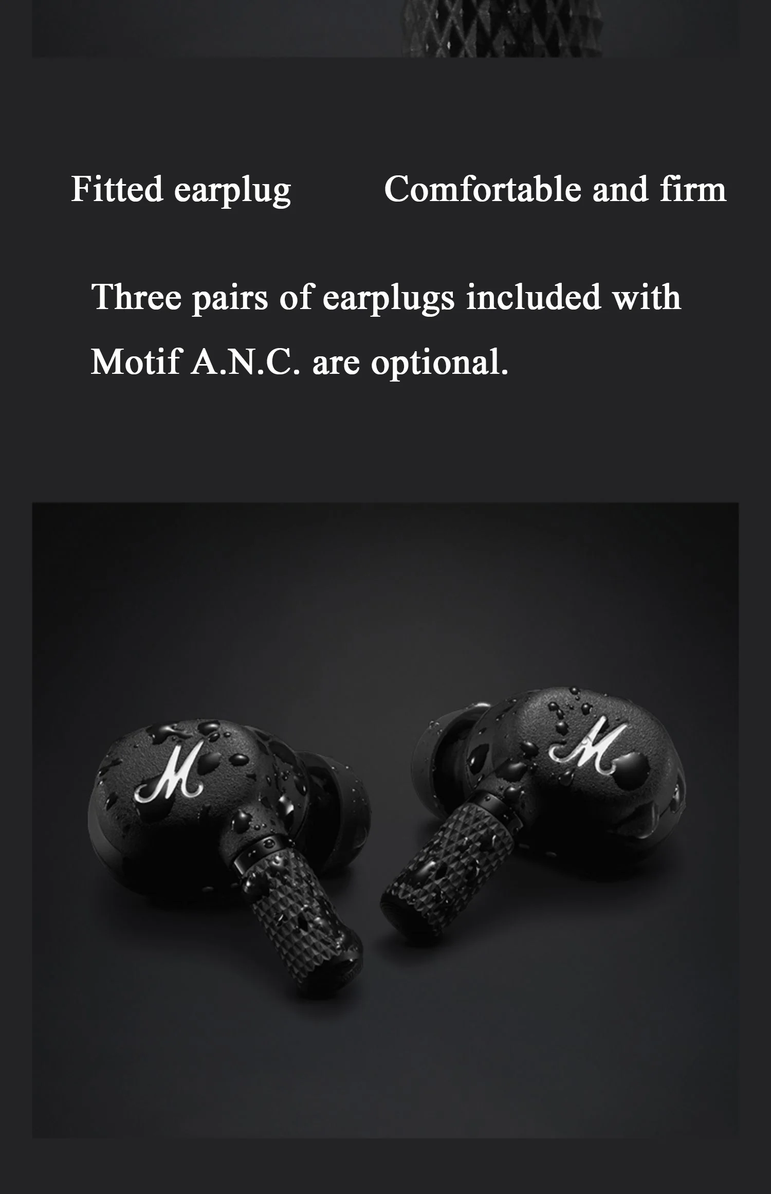 MOTIF ANC True-Wireless-Ohrhörer mit aktiver Geräuschunterdrückung