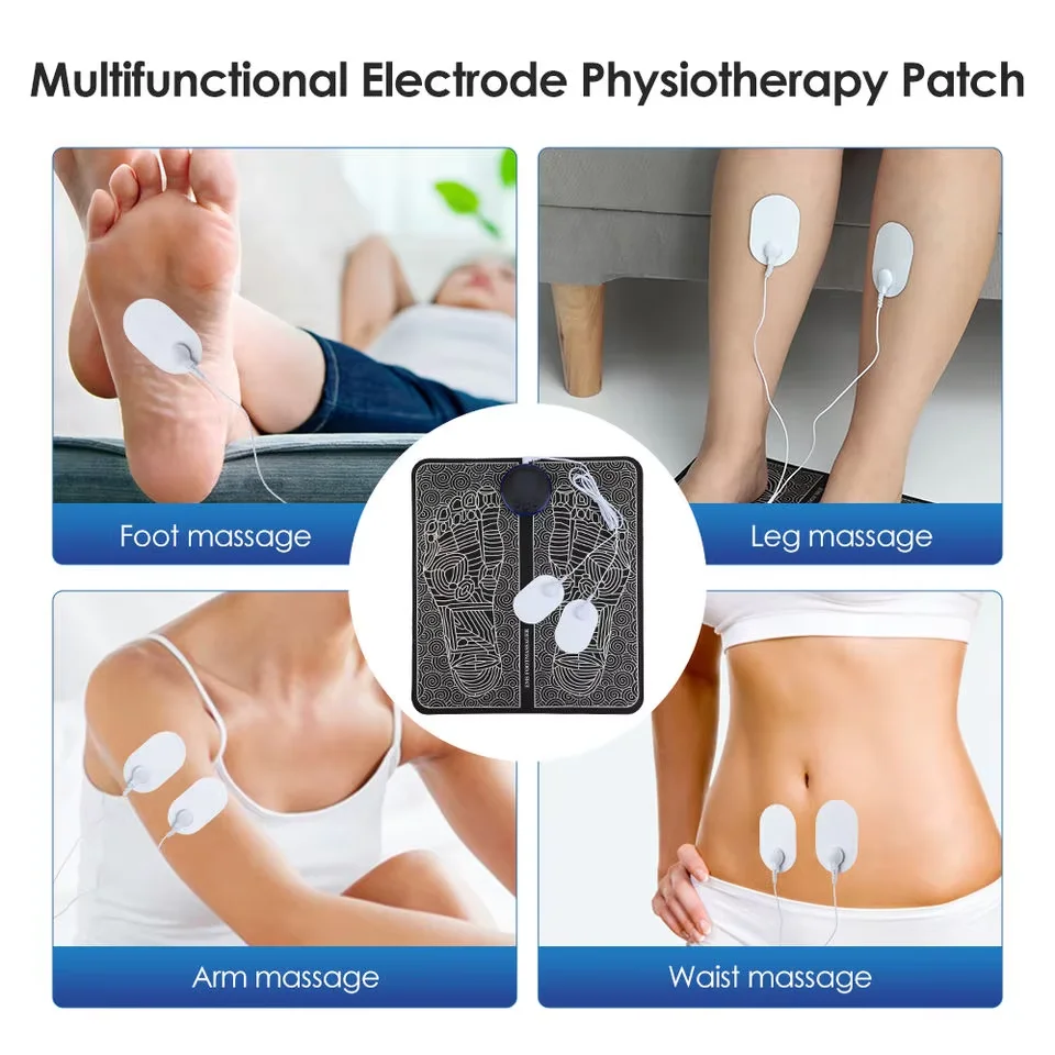 Electric Foot Massager Pad Muscle Massage Relaxation Trainer For Fitness Home