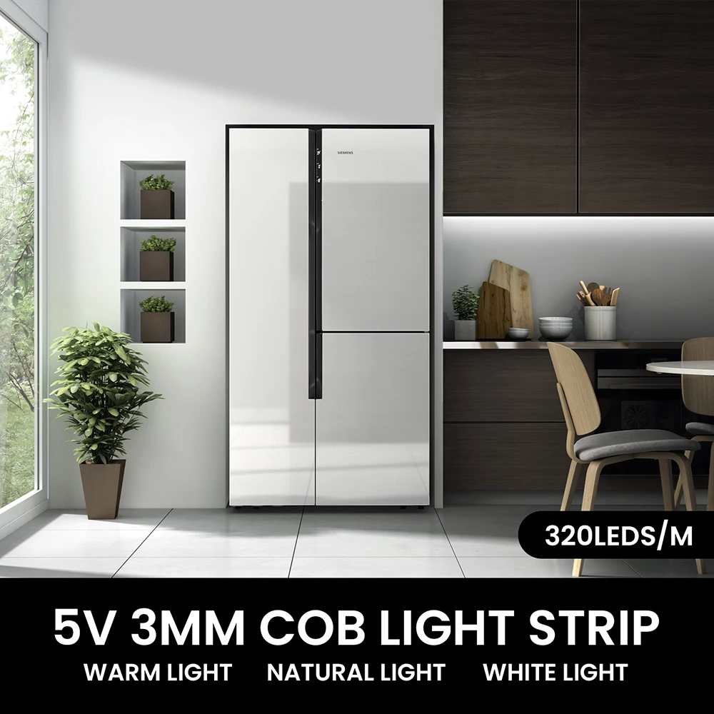 รูปสินค้า ไฟ LED Strip ยืดหยุ่น 5V สีสันสดใส ตกแต่งบ้านได้ทุกสไตล์
