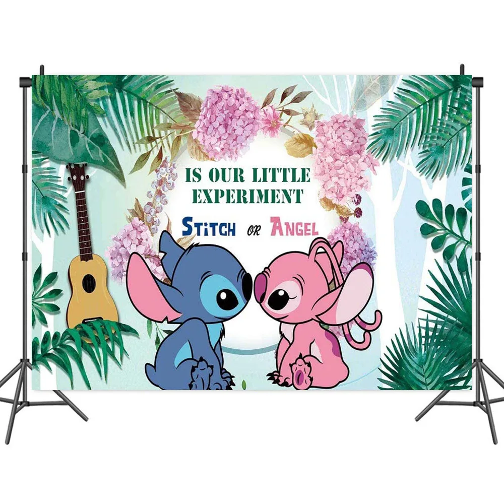 S de Lilo & Stitch, cumpleaños de puntada fondo de pantalla