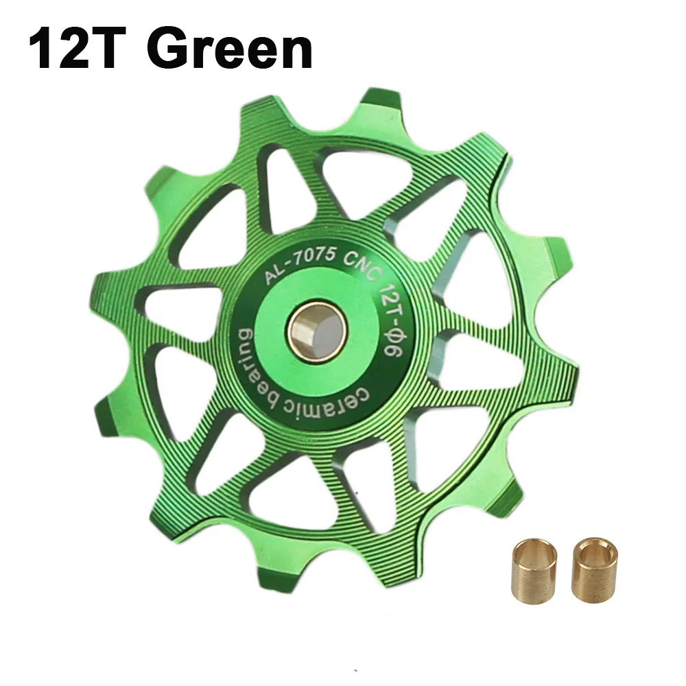 Ceramic Bicycle Jockey Wheel Rear Derailleur Pulley Guide Roller