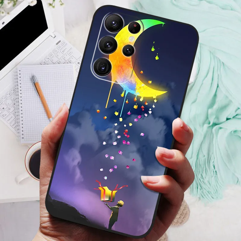 Wolf Cat Animal Design Silicone Soft Back Case Cover