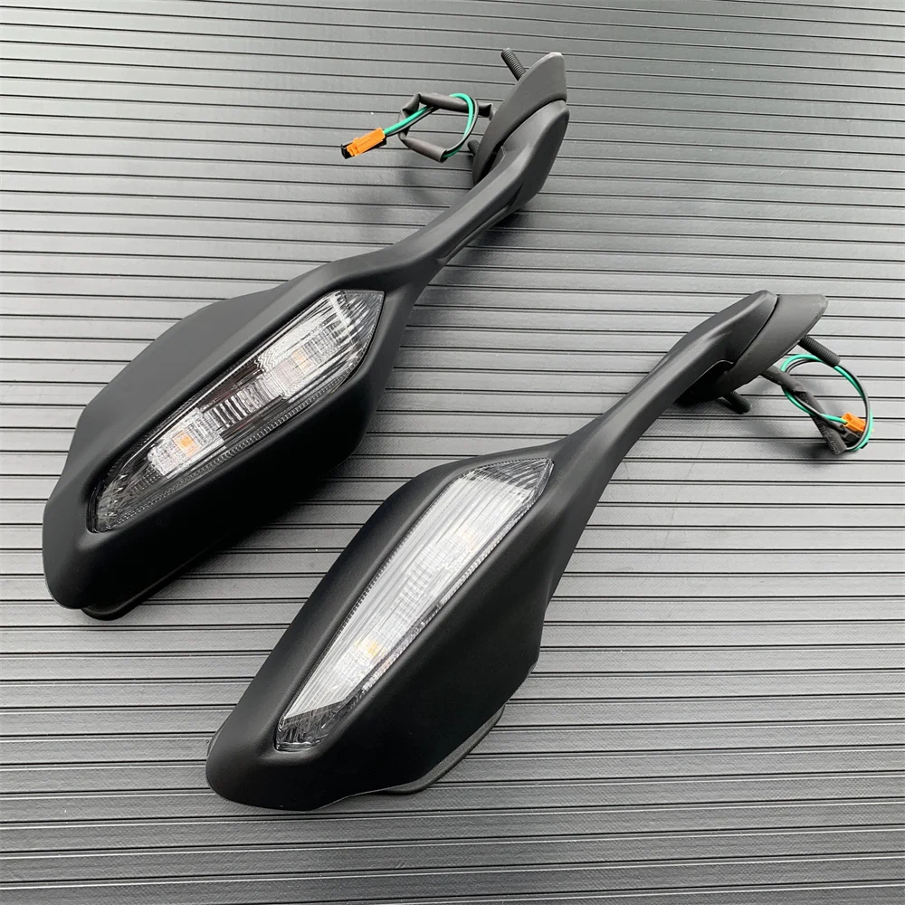 LED Turn Signal Integrated Side Mirrors For Honda CBR1000RR 2008-2016 – Left & Right Set
