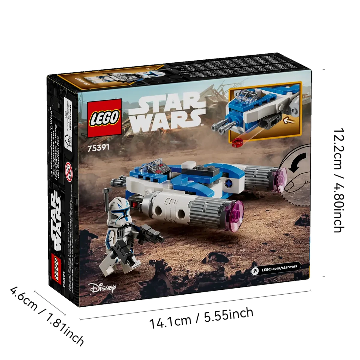 LEGO 75391 Star Wars™ Captain Rex™ Y-Wing™ Microfighter