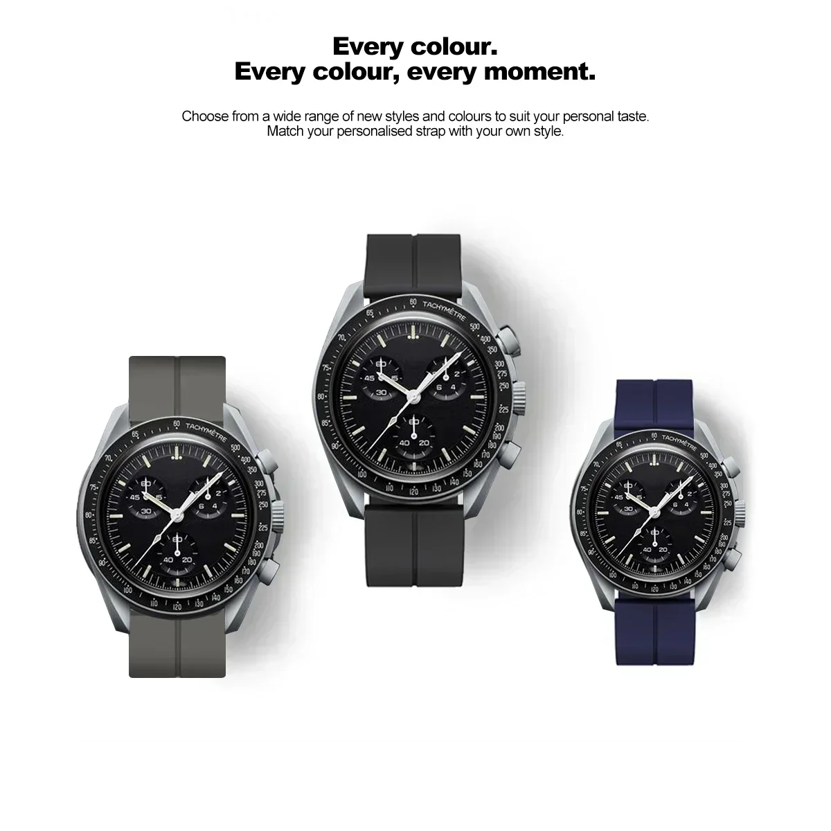 20mm 22mm Strap For Samsung Galaxy watch 4/5 pro/classic/gear s3/active 2 Sport Silicone Magnetic Buckle For Huawei GT 2 3 band