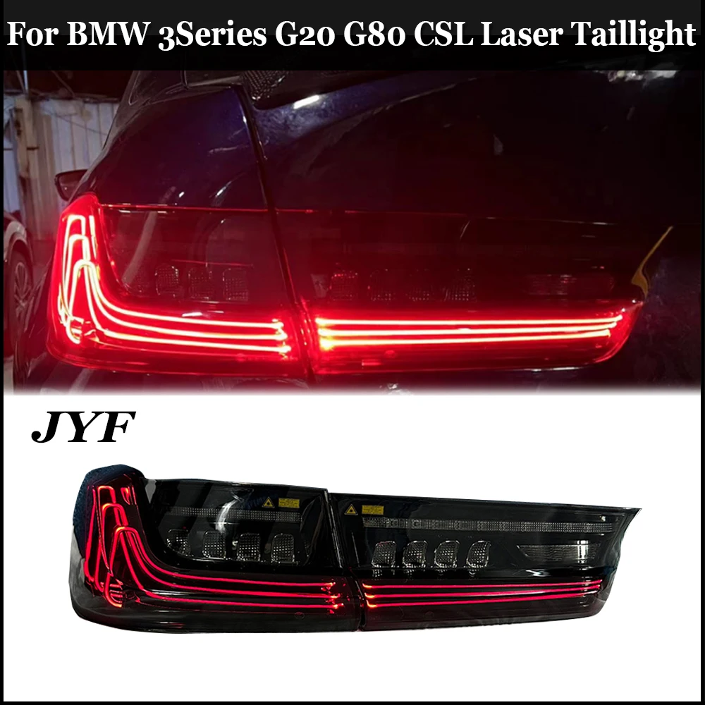 

Tail Lights For BMX 3Series G20 G80 2020-2023 CSL Laser Taillight Dynamic Animation Sequential Turn Signal Brake Fog Rear Lamp