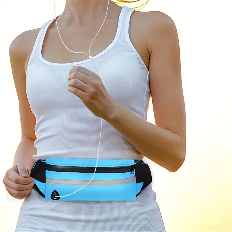 Running Waist Pouch Outdoor Ultra-thin Mobile Phone Elastic Sport Waterproof Close-fitting Mobile Phone Bag Coin Purse