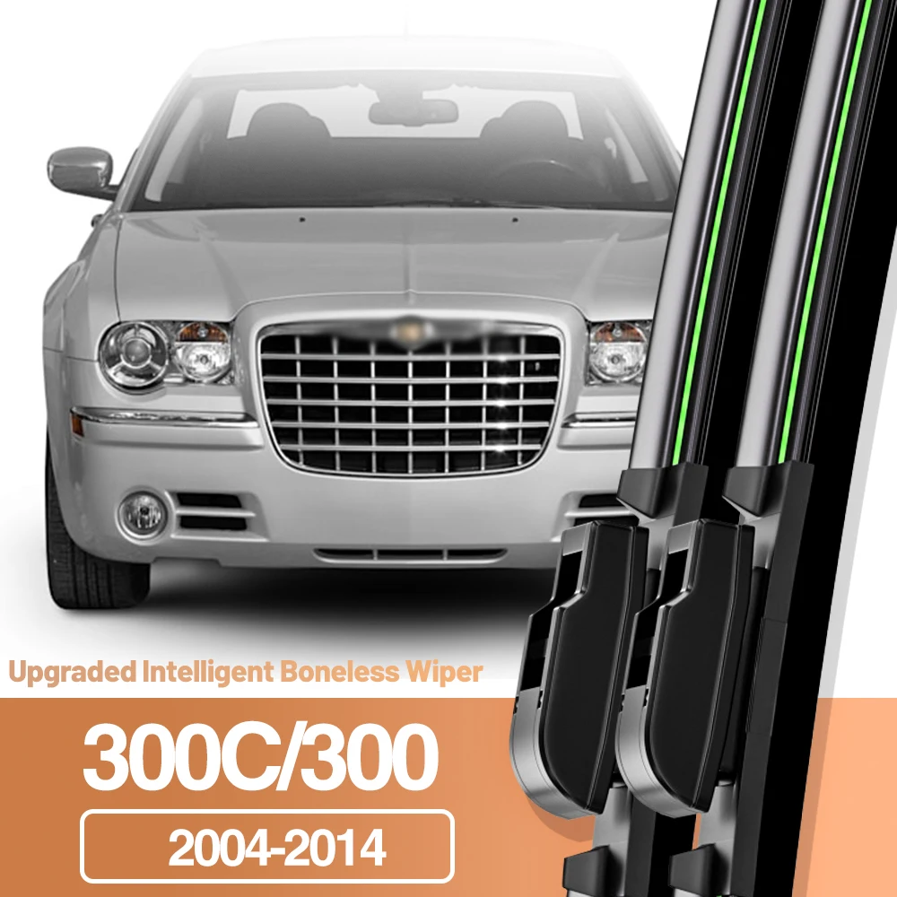 2pcsForChrysler300C30020042014FrontWindshieldWiperBlades