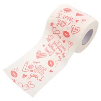 Printed Tissue Commercial Paper Towels Detergent Bath Tissues Toilet Kitchen Napkin Valentine Decor 1