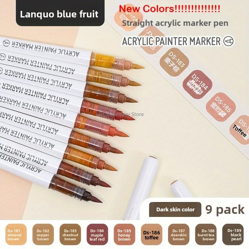 LANGUO 2079本入り/箱 ミックスカラー アクリルマーカーセット アート