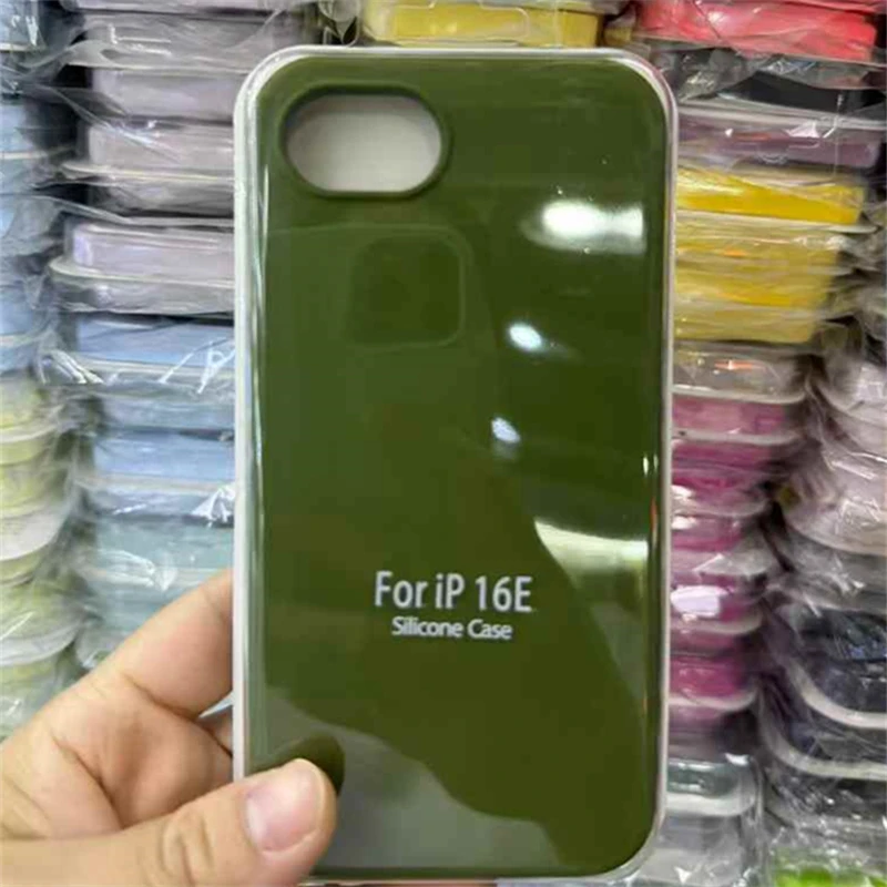 Shockproof Liquid Silicone Phone Case - Durable Protective Back Cover