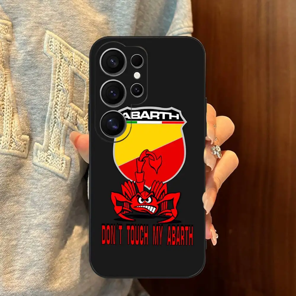 Luxurious A-AbarthS-S Phone Case with Bath Mat Textures