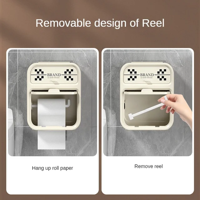 Removable Save Space Removable Paper Towel Holder